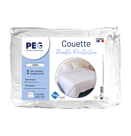 Couette Peg double protection