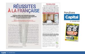 Article du magazine CAPITAL sur la société PEG, sur le thème de la réussite à la française