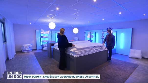 Reportage sur Colas Normand dans l'émission Capital sur le sujet suivant : Mieux dormir, enquête sur le grand business du sommeil