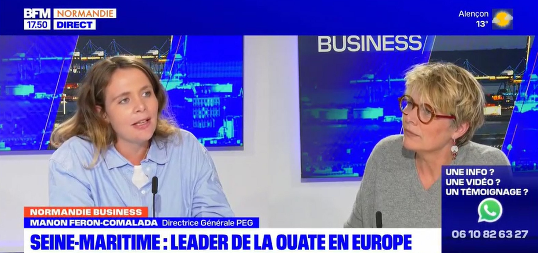 Reportage BFM NORMANDIE BUSINESS - 2023